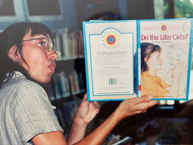 Rochelle reading aloud