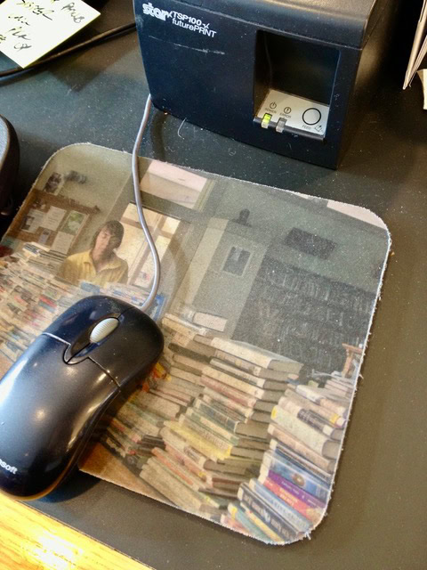 Rochelle on a mousepad