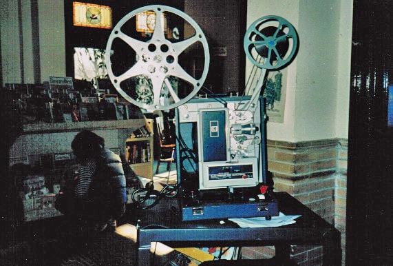 The old film reel