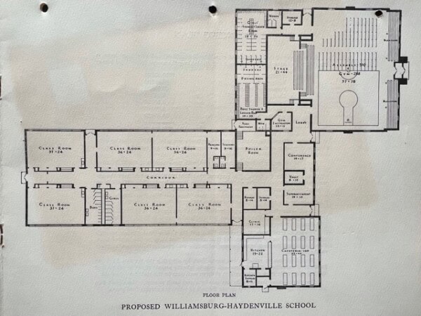 black and white floor plan labeled 