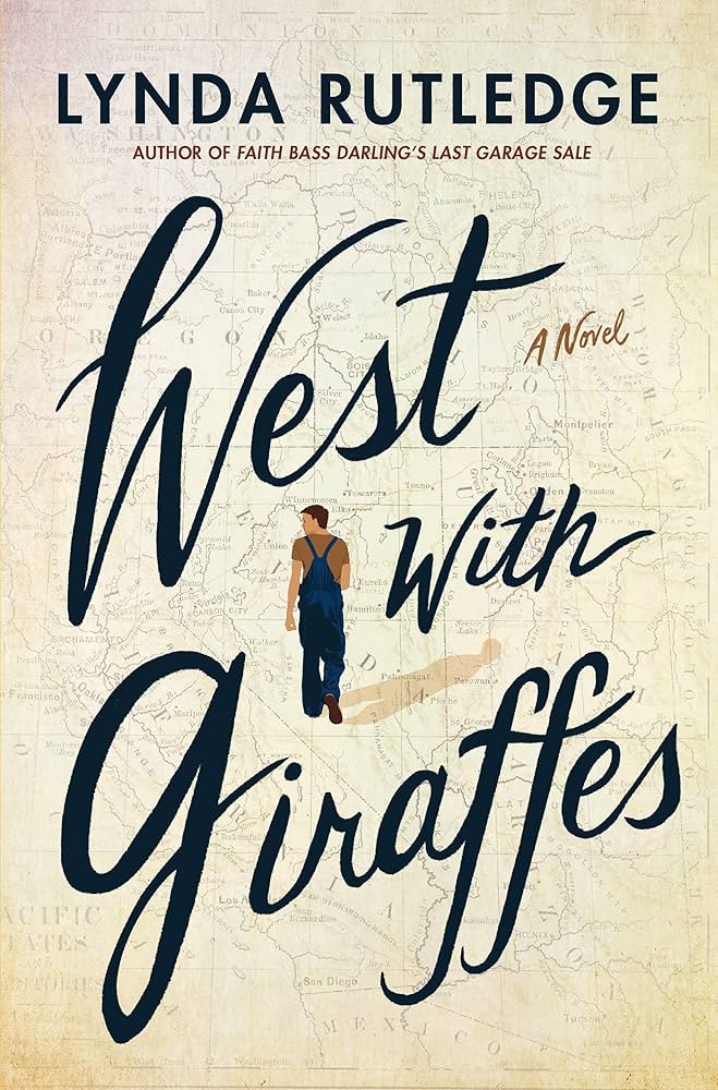 The cover for West with Giraffes.