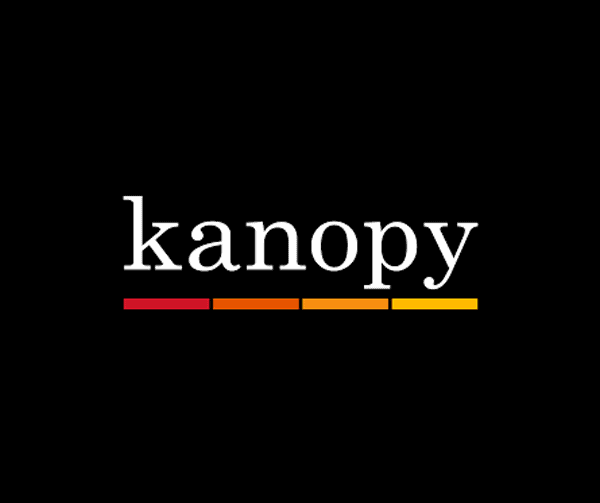The Kanopy logo, featuring the word